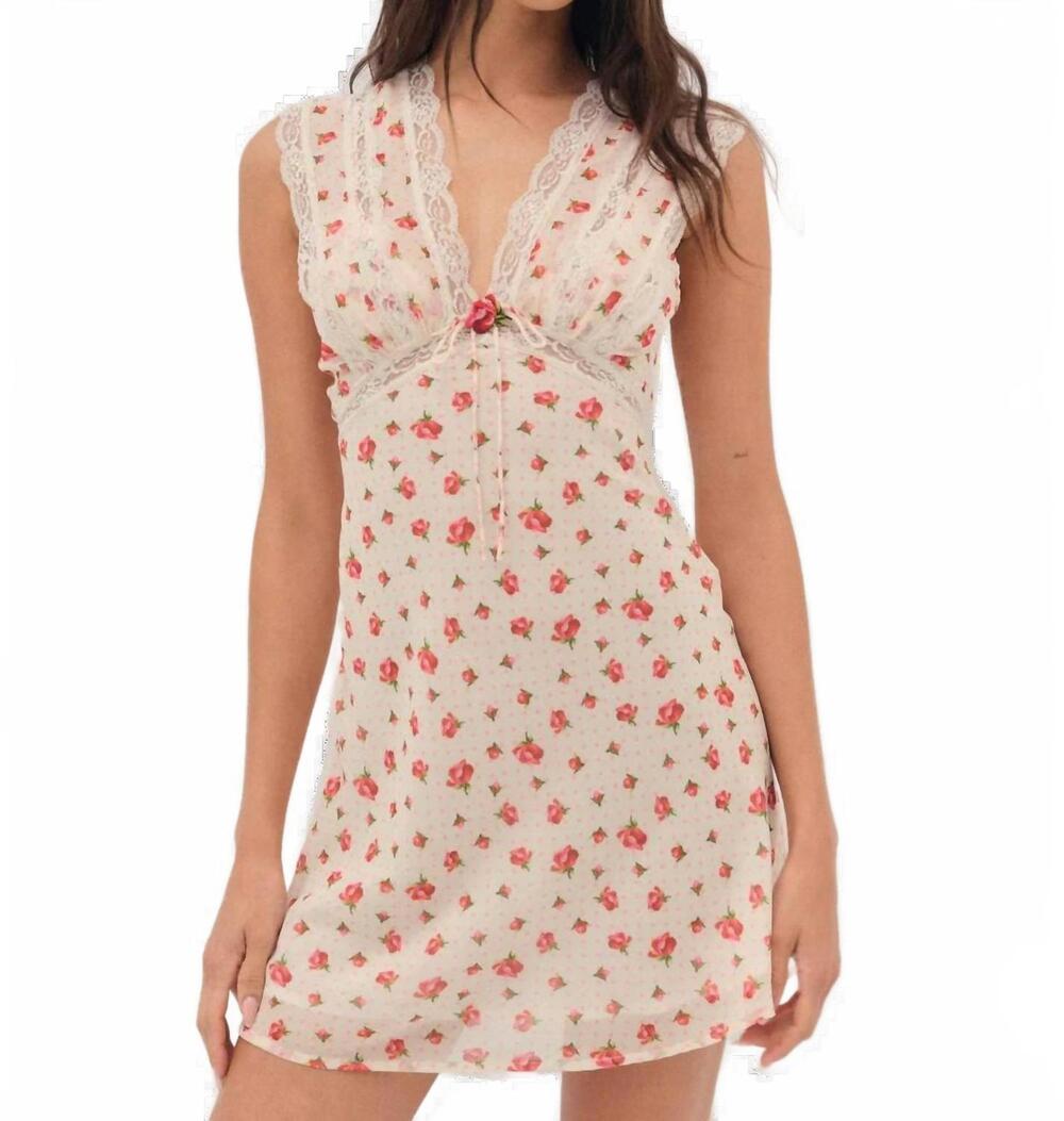 NEW FOR LOVE & LEMONS leah slip dress in cream